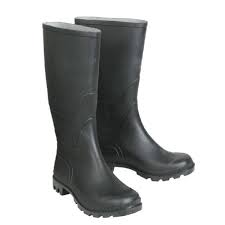 Botas de Agua color Negro, marca &quot;SAA&quot;